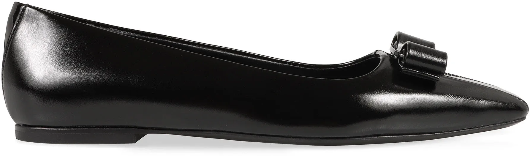 Siwar leather ballet flats