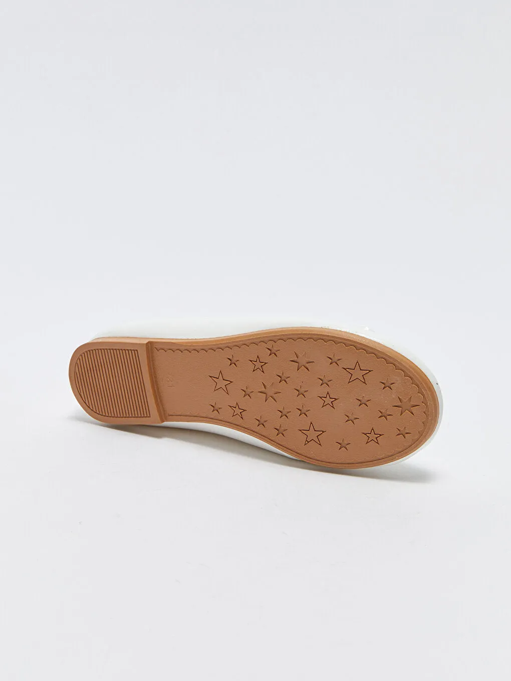 Size 31-36 Leather Look Girls' Ballerinas