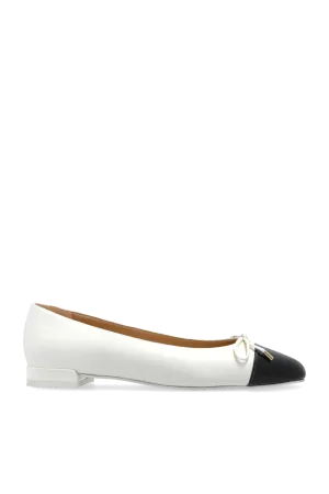 Stuart Weitzman Leather Shoes Sleek Bow