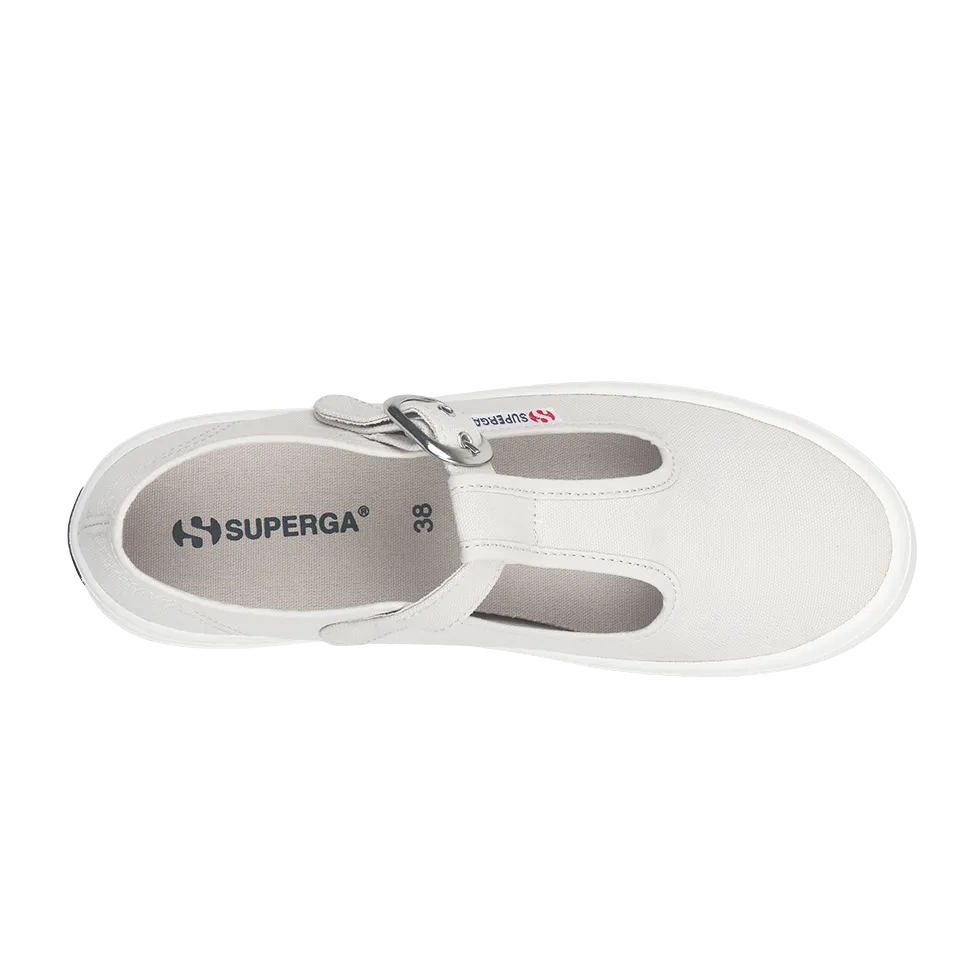 Superga 2541 Mary Jane Alpina Grey Silver