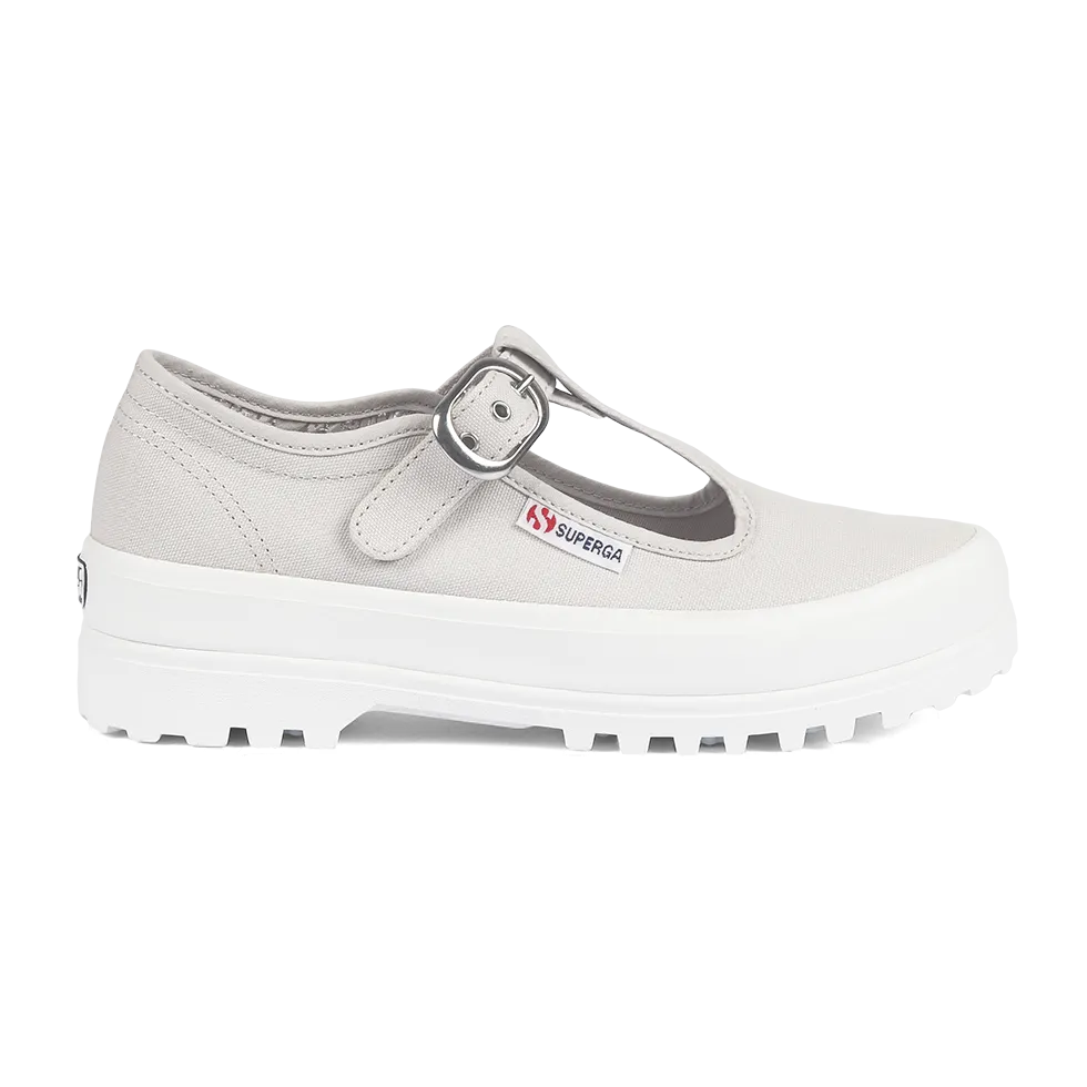 Superga 2541 Mary Jane Alpina Grey Silver
