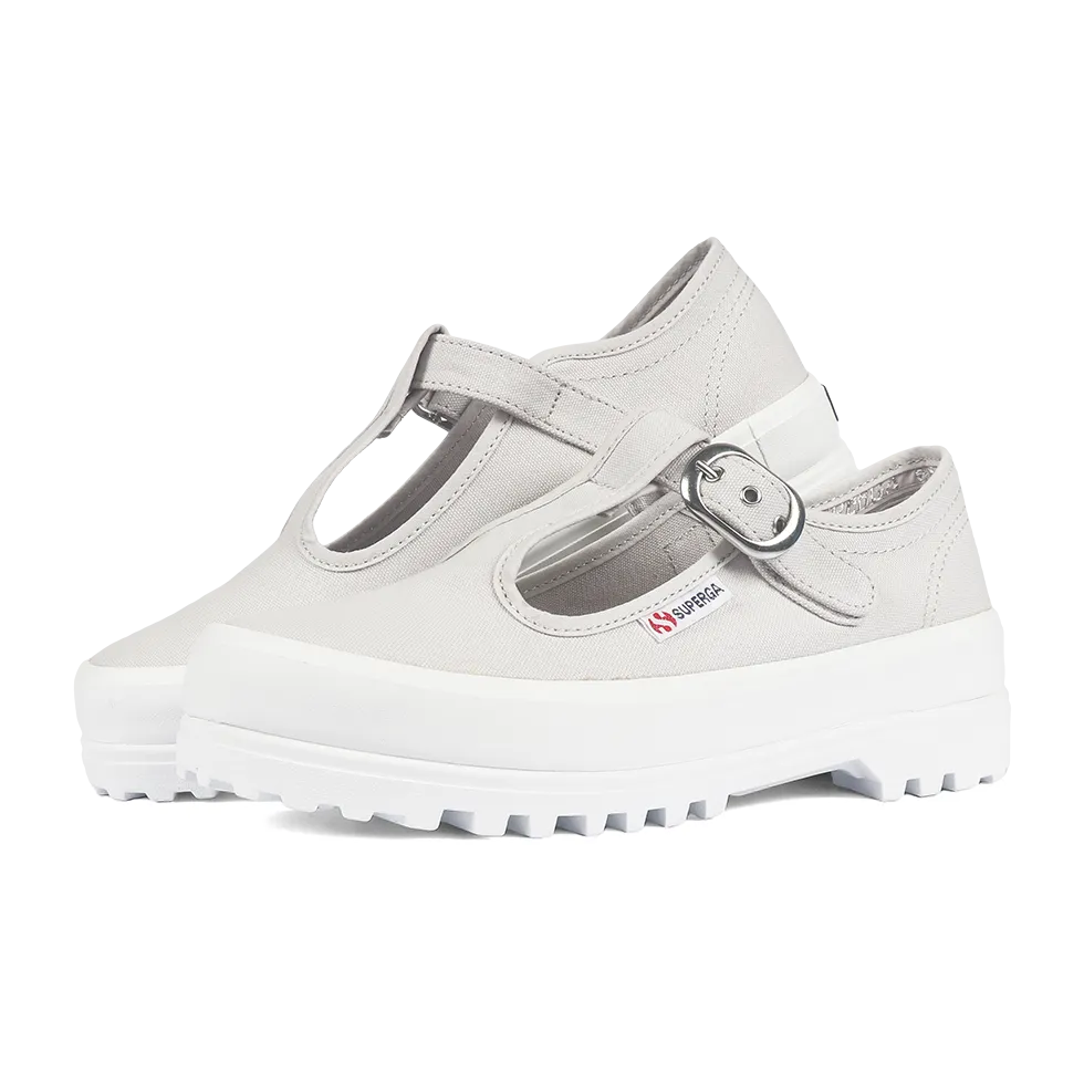 Superga 2541 Mary Jane Alpina Grey Silver