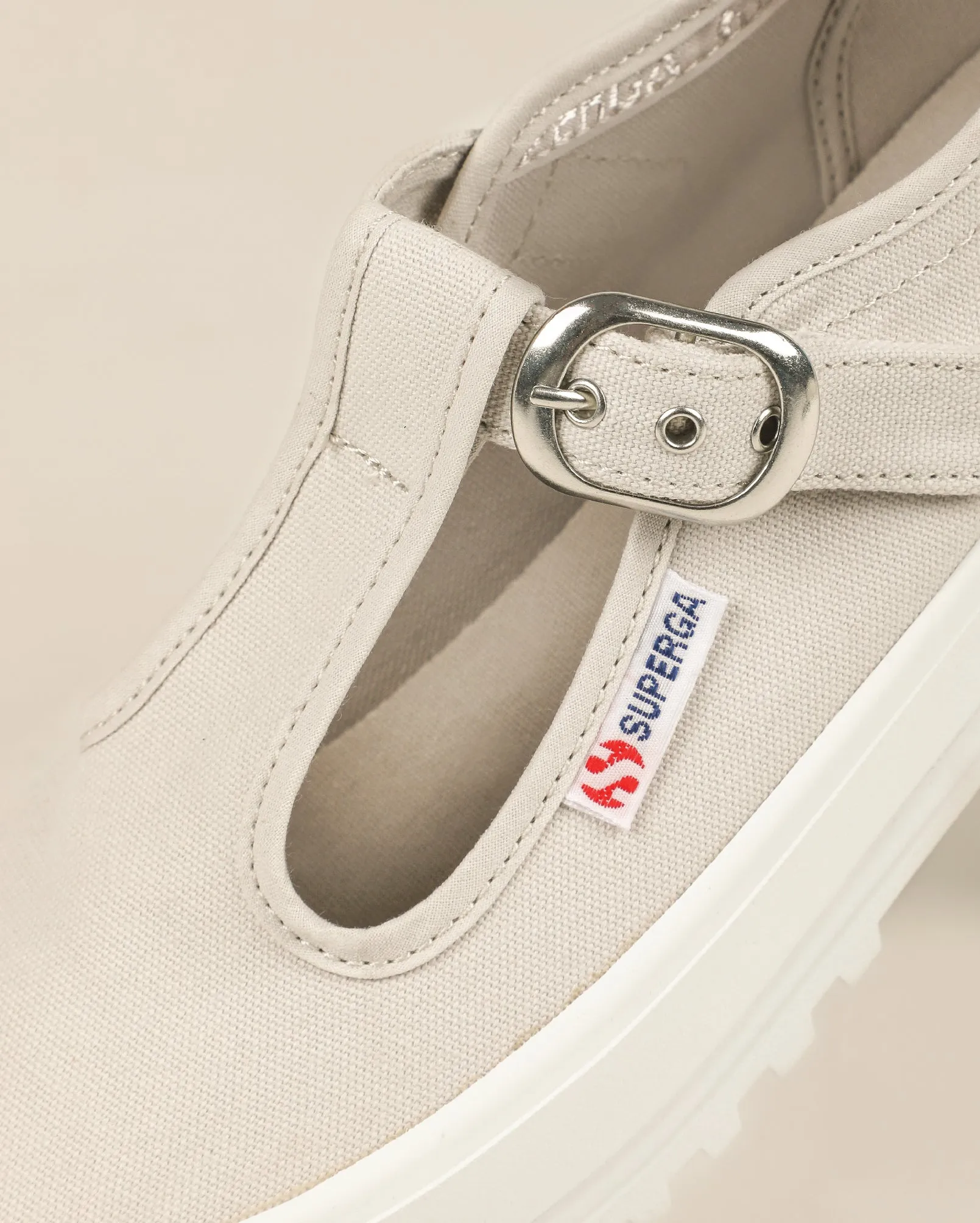Superga 2541 Mary Jane Alpina Grey Silver