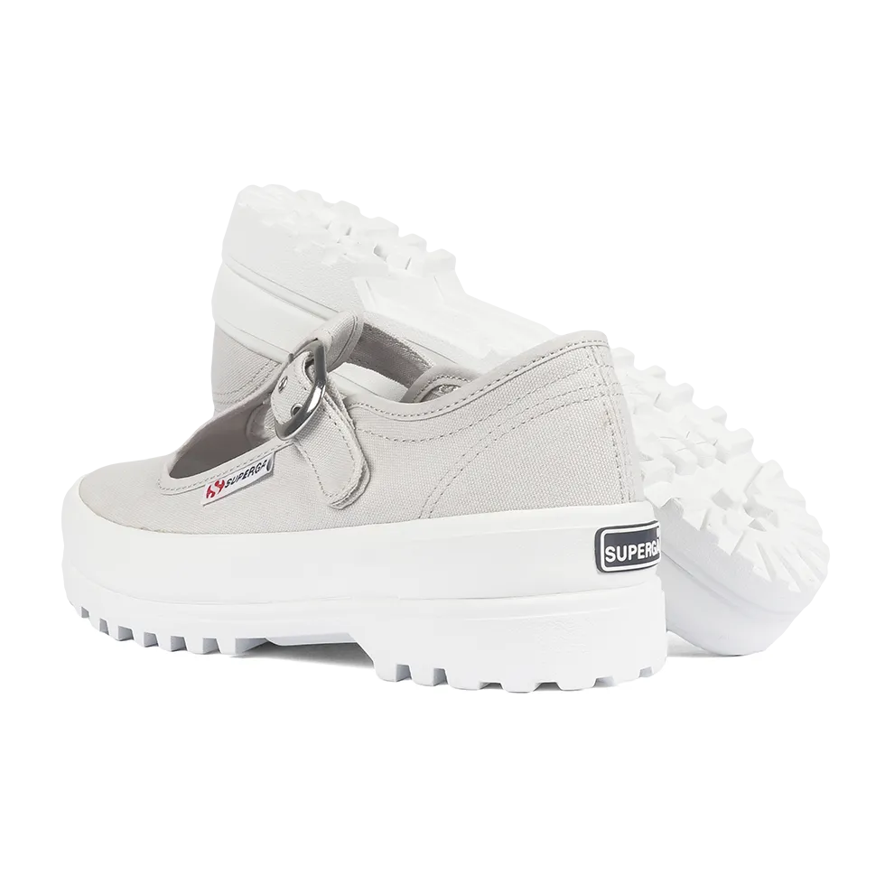 Superga 2541 Mary Jane Alpina Grey Silver