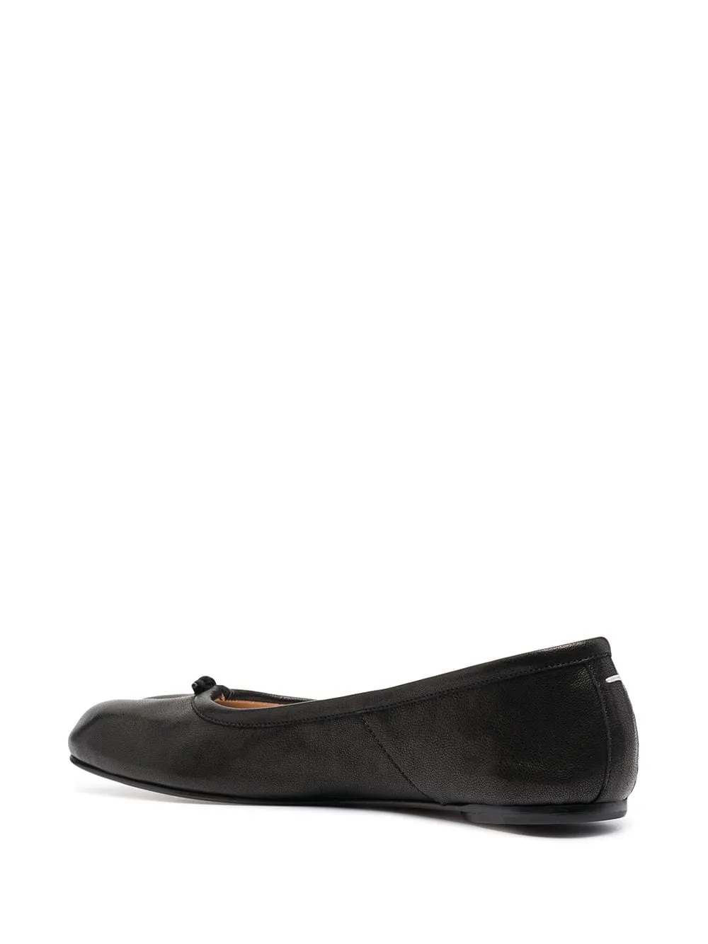 Tabi leather ballets