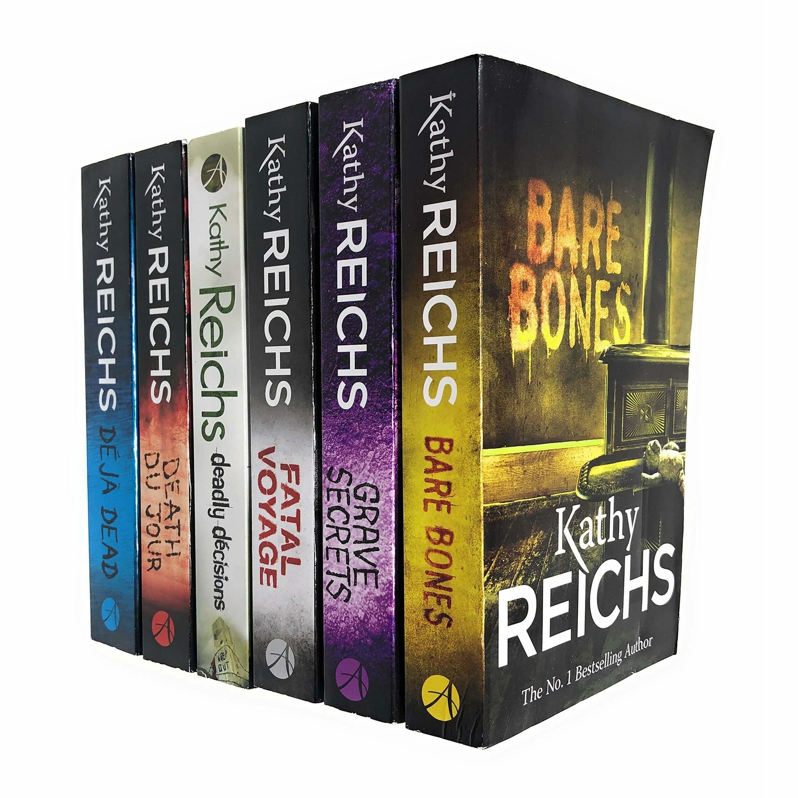 Temperance Brennan Series 1 Collection 6 Books Set By Kathy Reichs