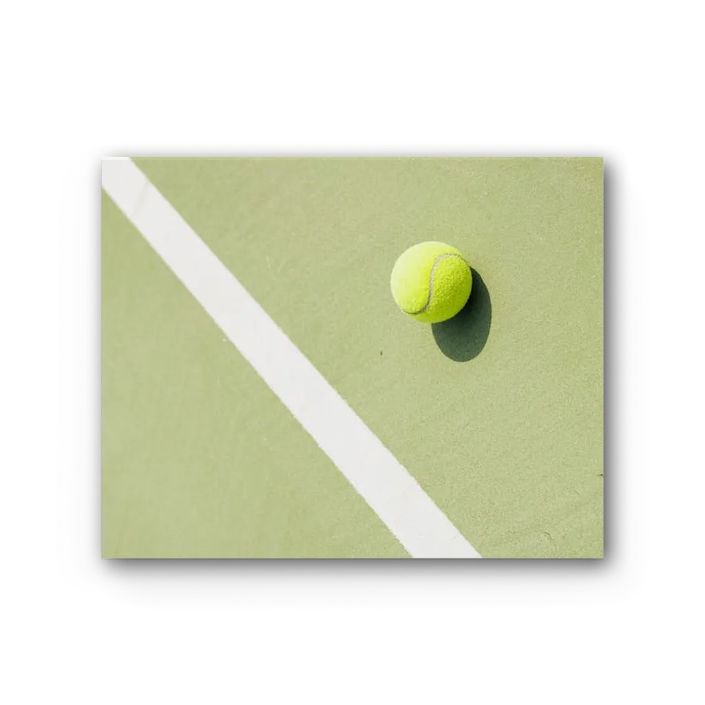 Tennis Premium Stretched Canvas