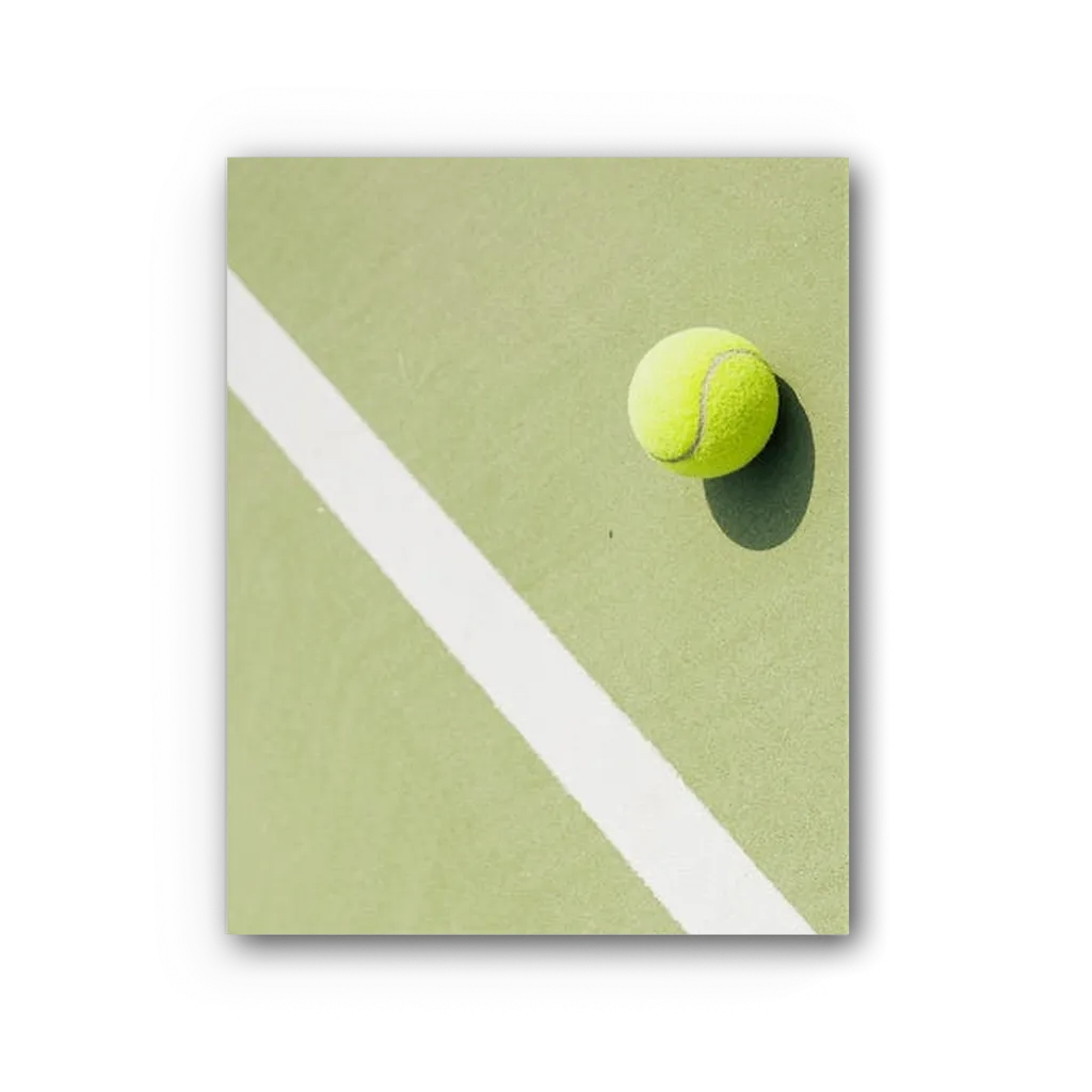 Tennis Premium Stretched Canvas