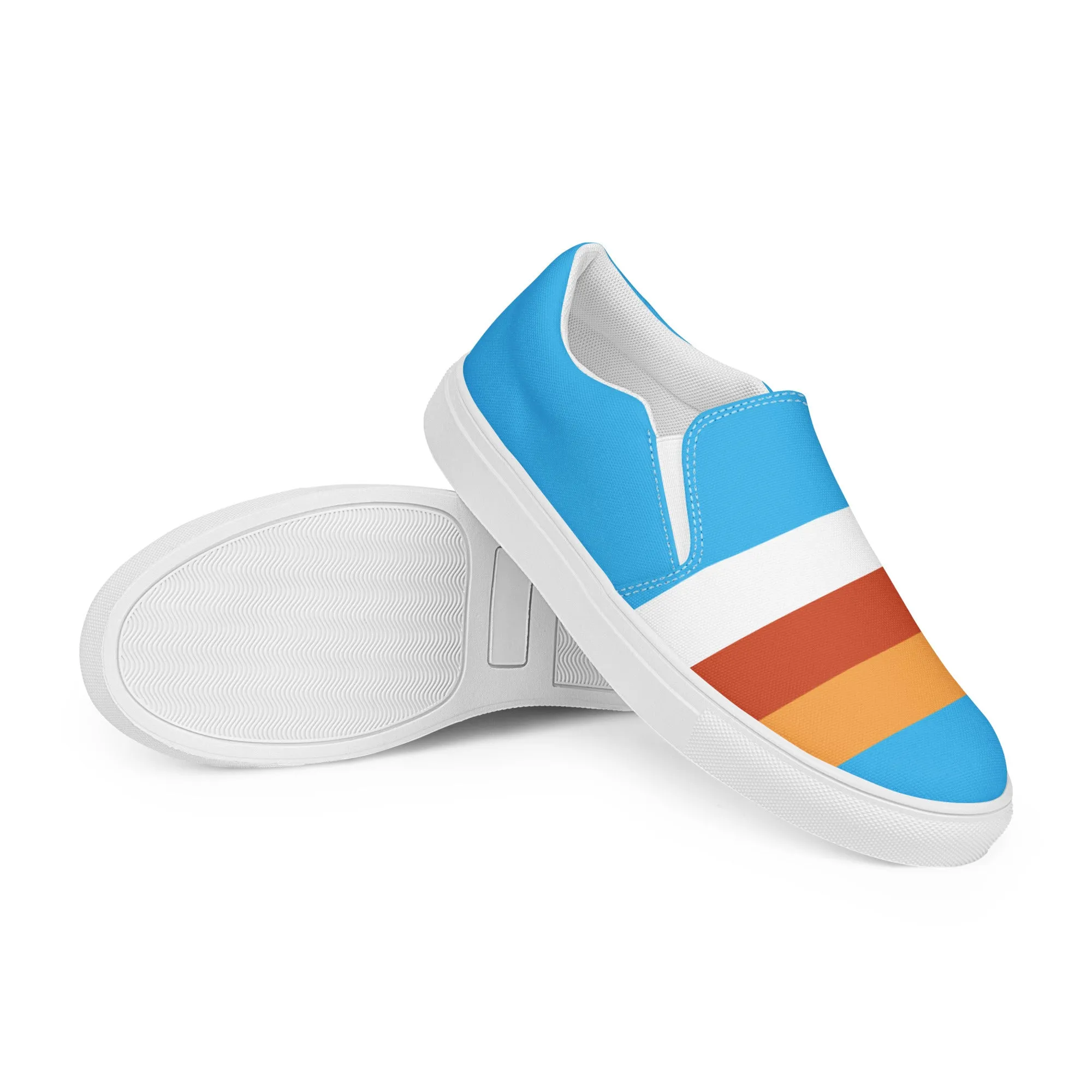 Urban 70s - Inspired By Taylor Swift - Sustainably Made Women’s slip-on canvas shoes