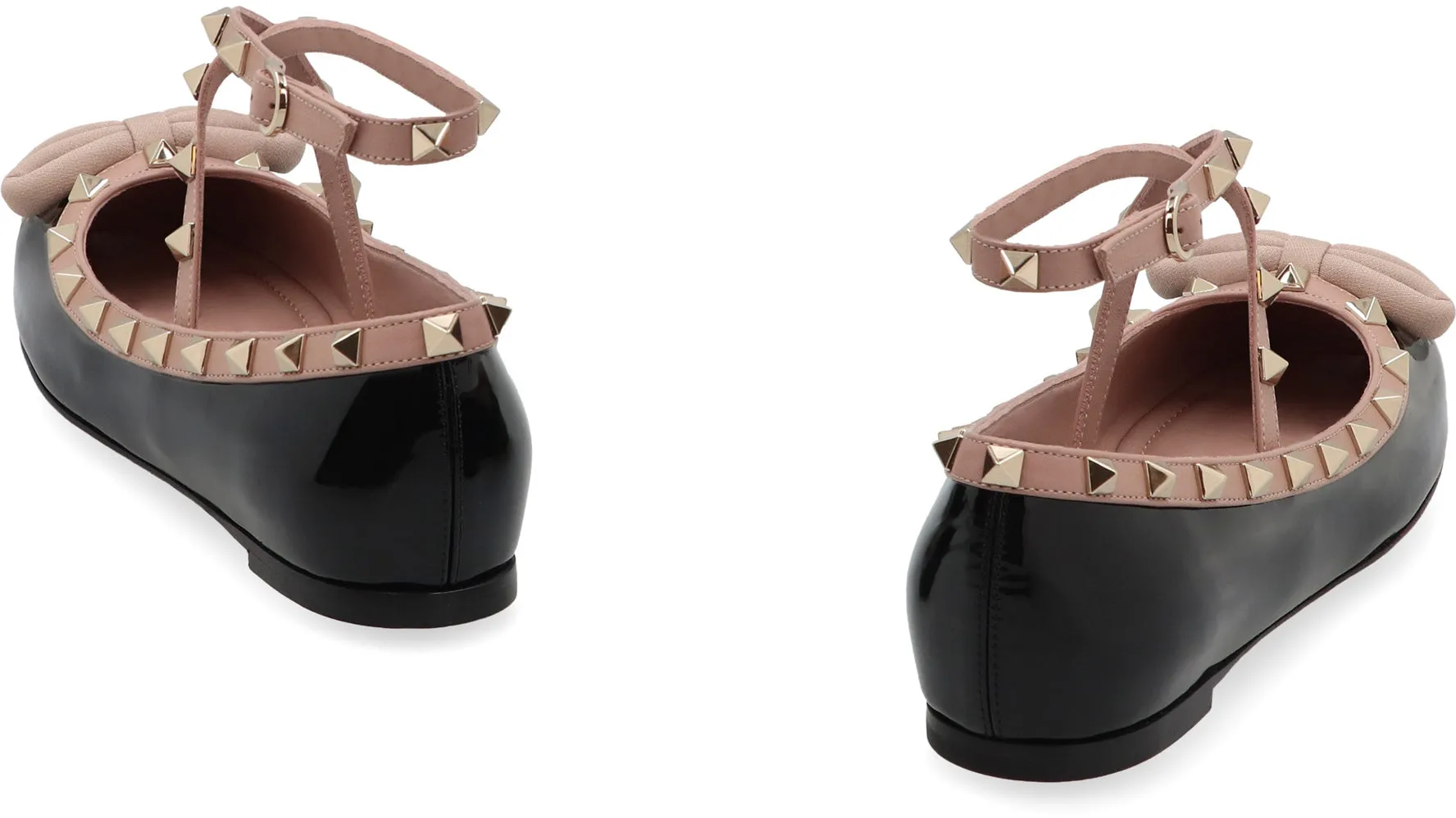 Valentino Garavani - Rockstud leather ballet flats
