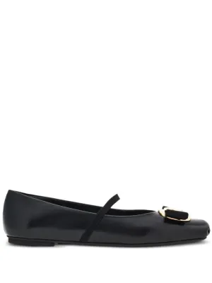 Vara leather ballet flats
