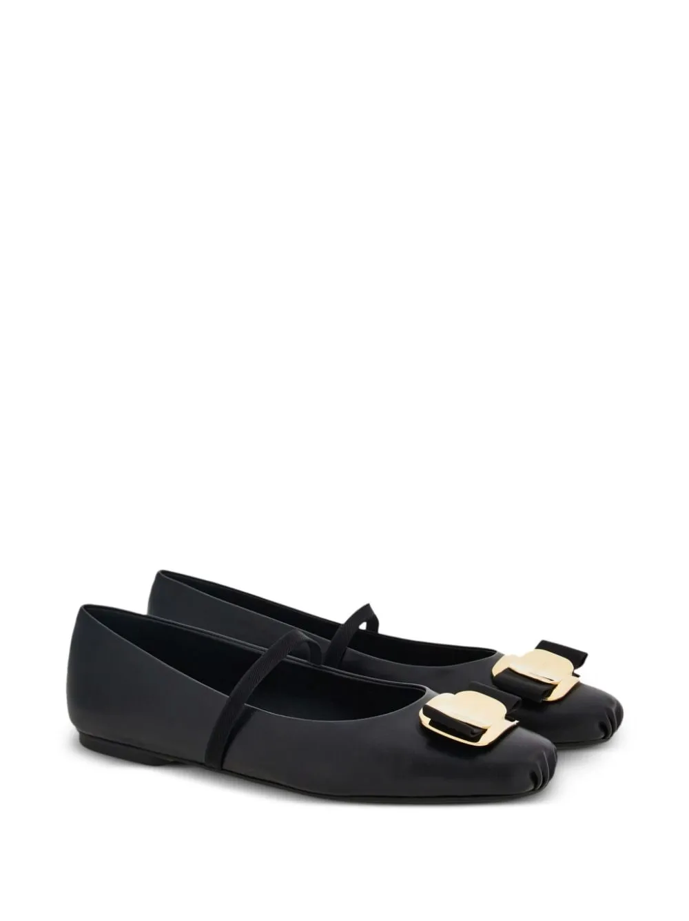 Vara leather ballet flats