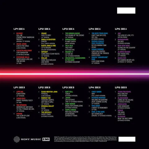 Various Artists - NOW 12" 80's: Part One - 1980 - 1982 [5LP Coloured Box Set]