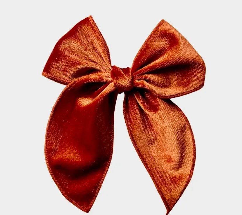 Velvet Hairbow / Bowtie