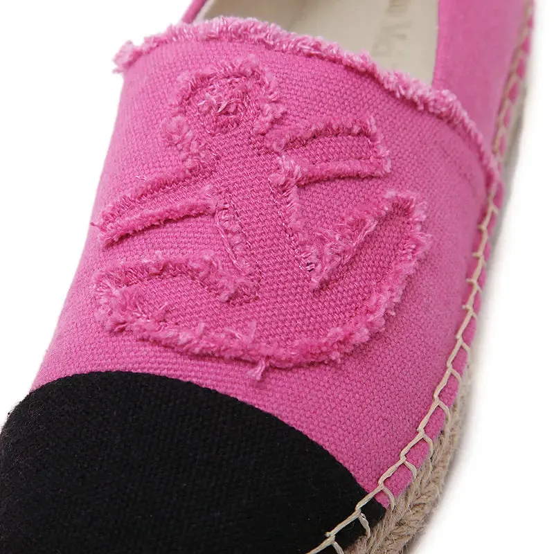 Women Slip On Canvas Espadrilles