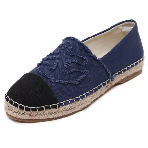 Women Slip On Canvas Espadrilles