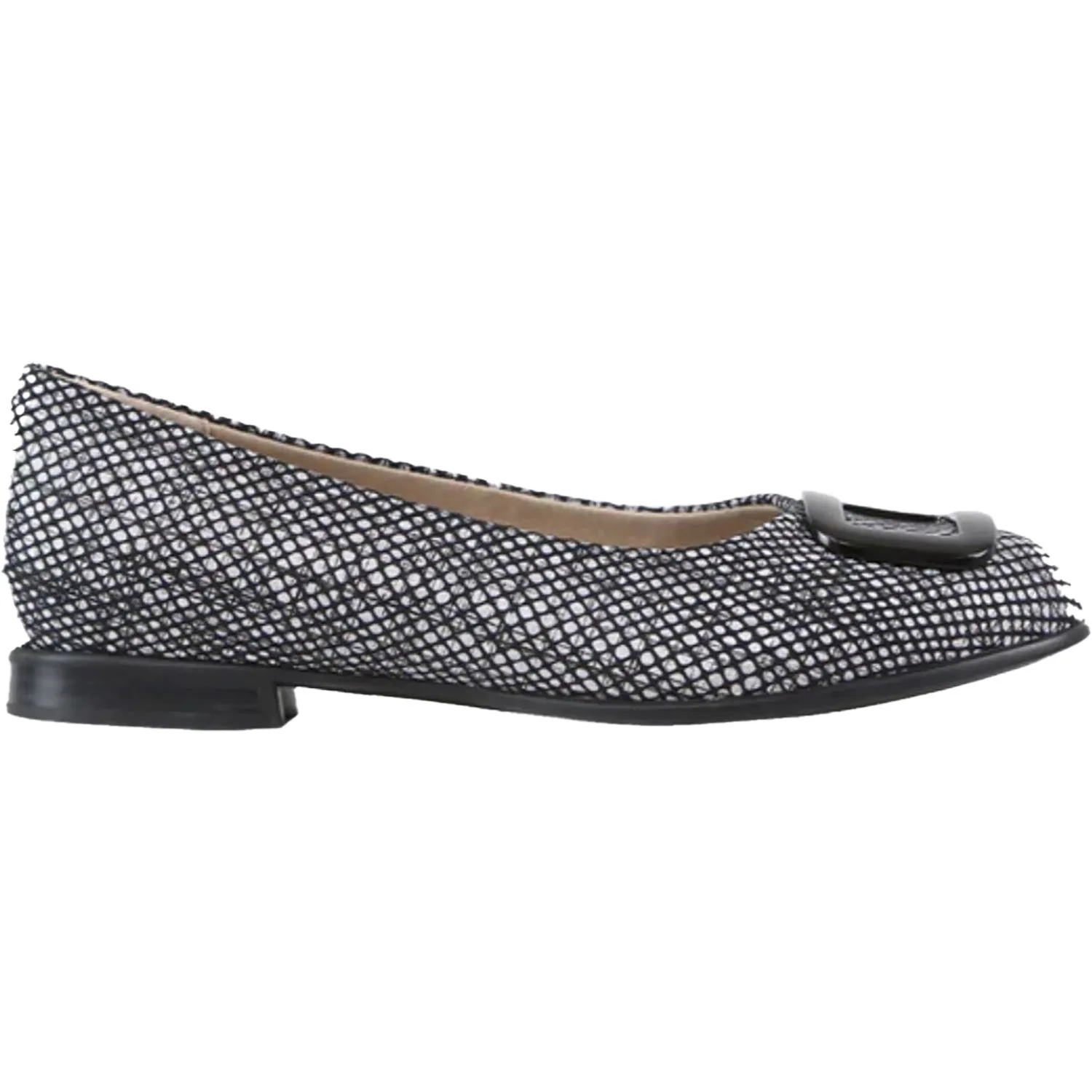 Women's Munro Gianna Black/White Fabric
