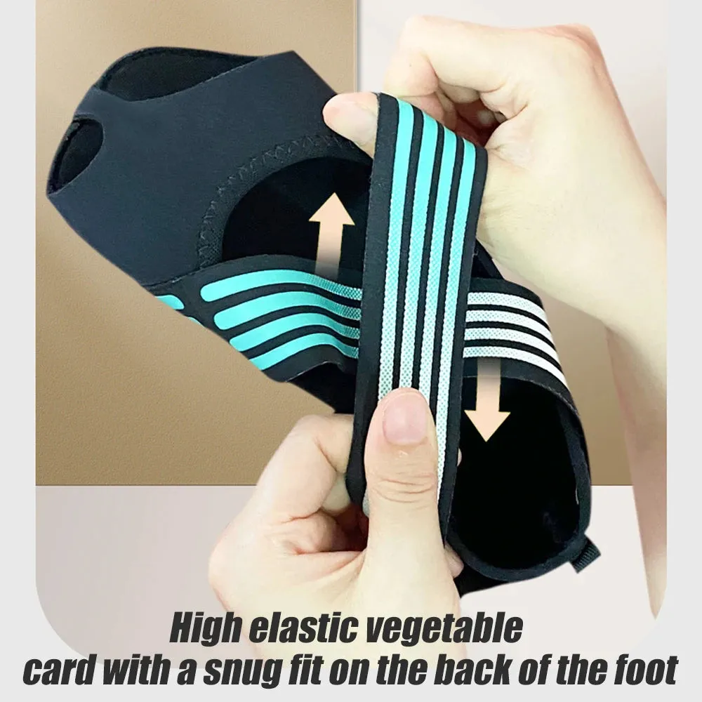 Women's Yoga Socks with Grips – Non-Slip Toeless Socks for Pilates, Barre, Ballet, and Fitness